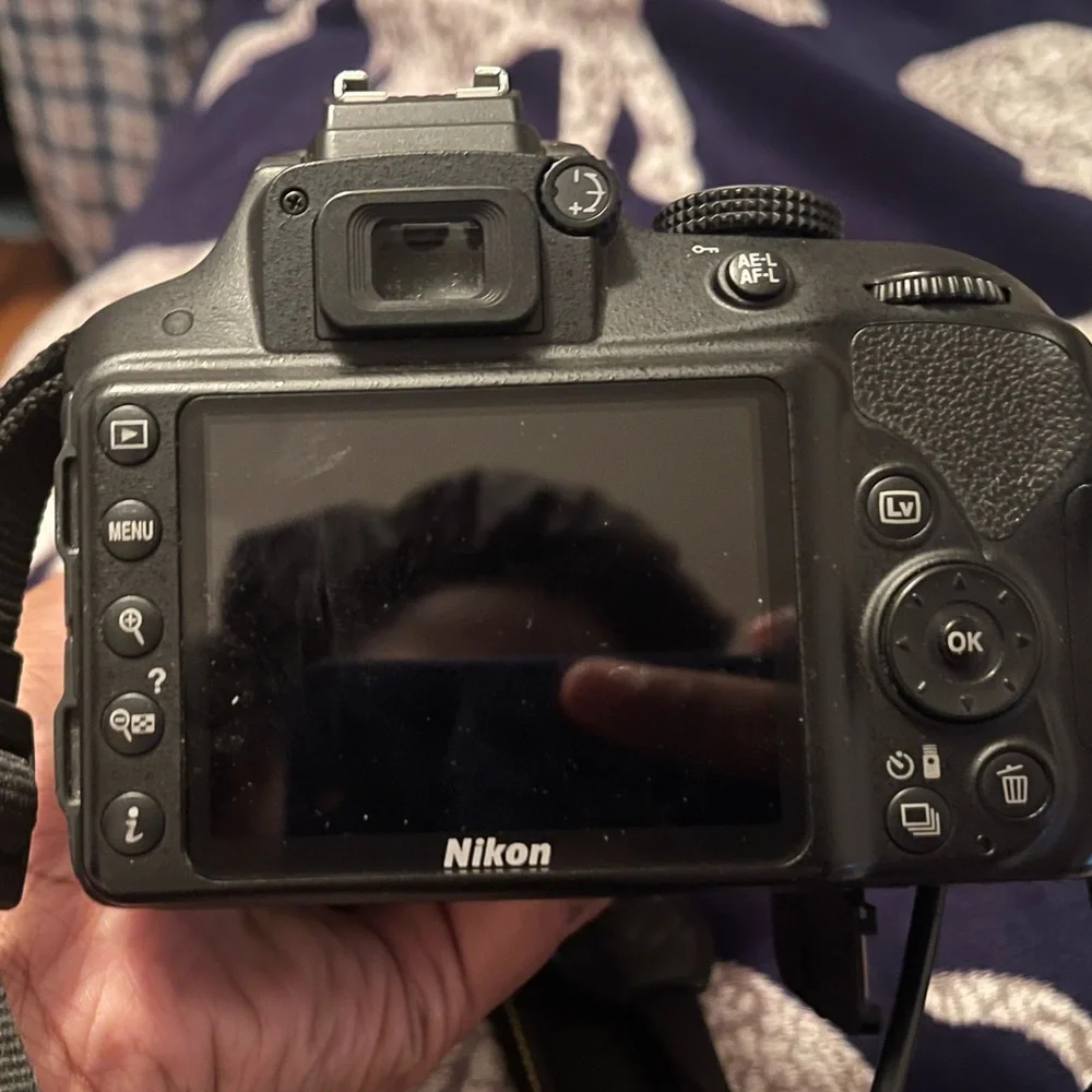 brand new camera haven’t used with brand new lens.